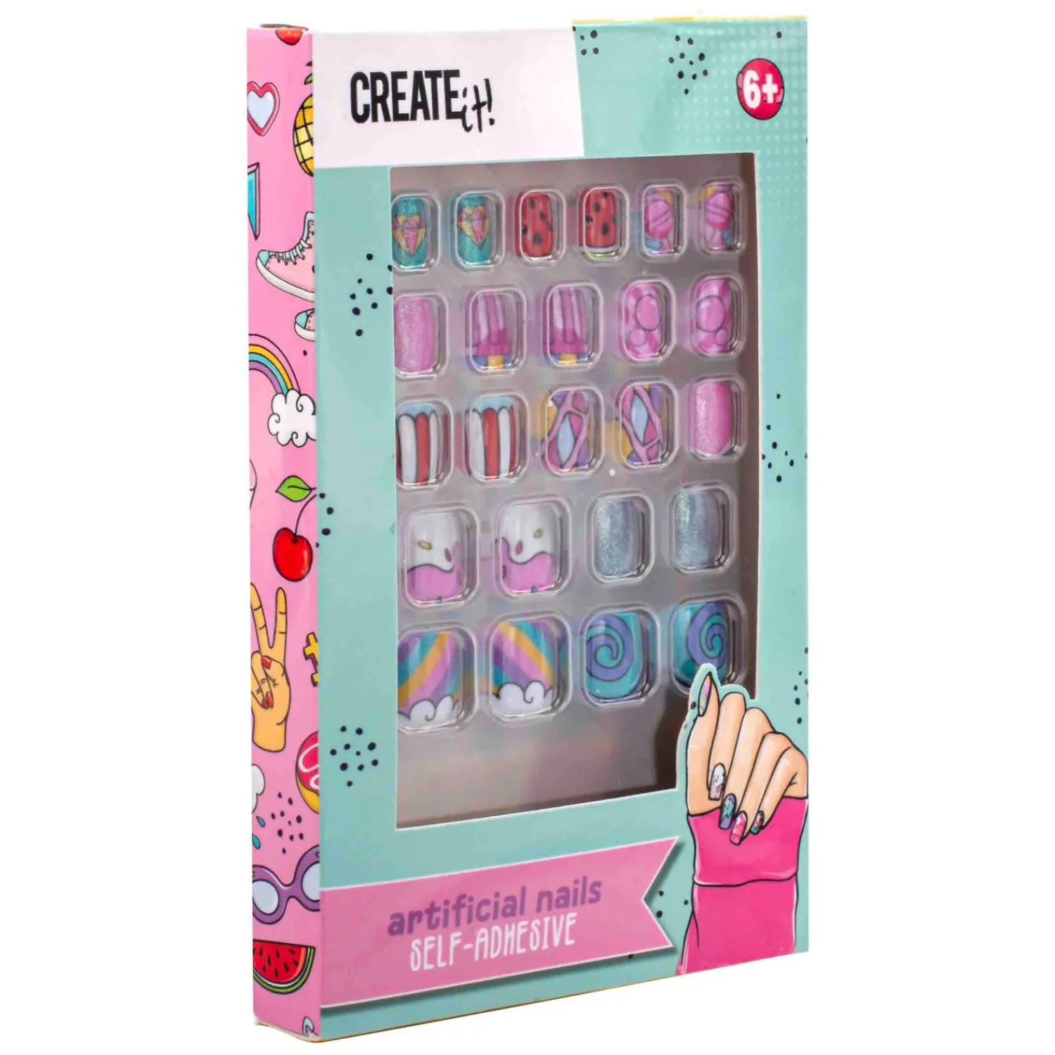 Candy Explosion Kunstnagels Zelfklevend-Create It! Sale