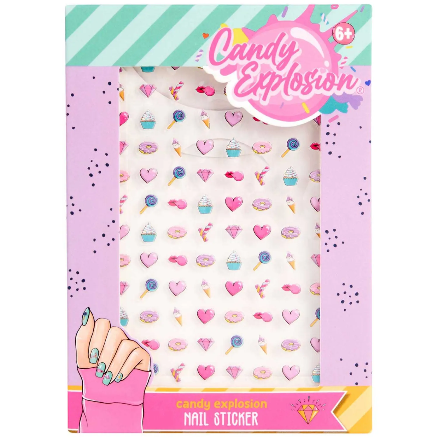 Canenco Create It! Candy Explosion Nagelstickers Outlet
