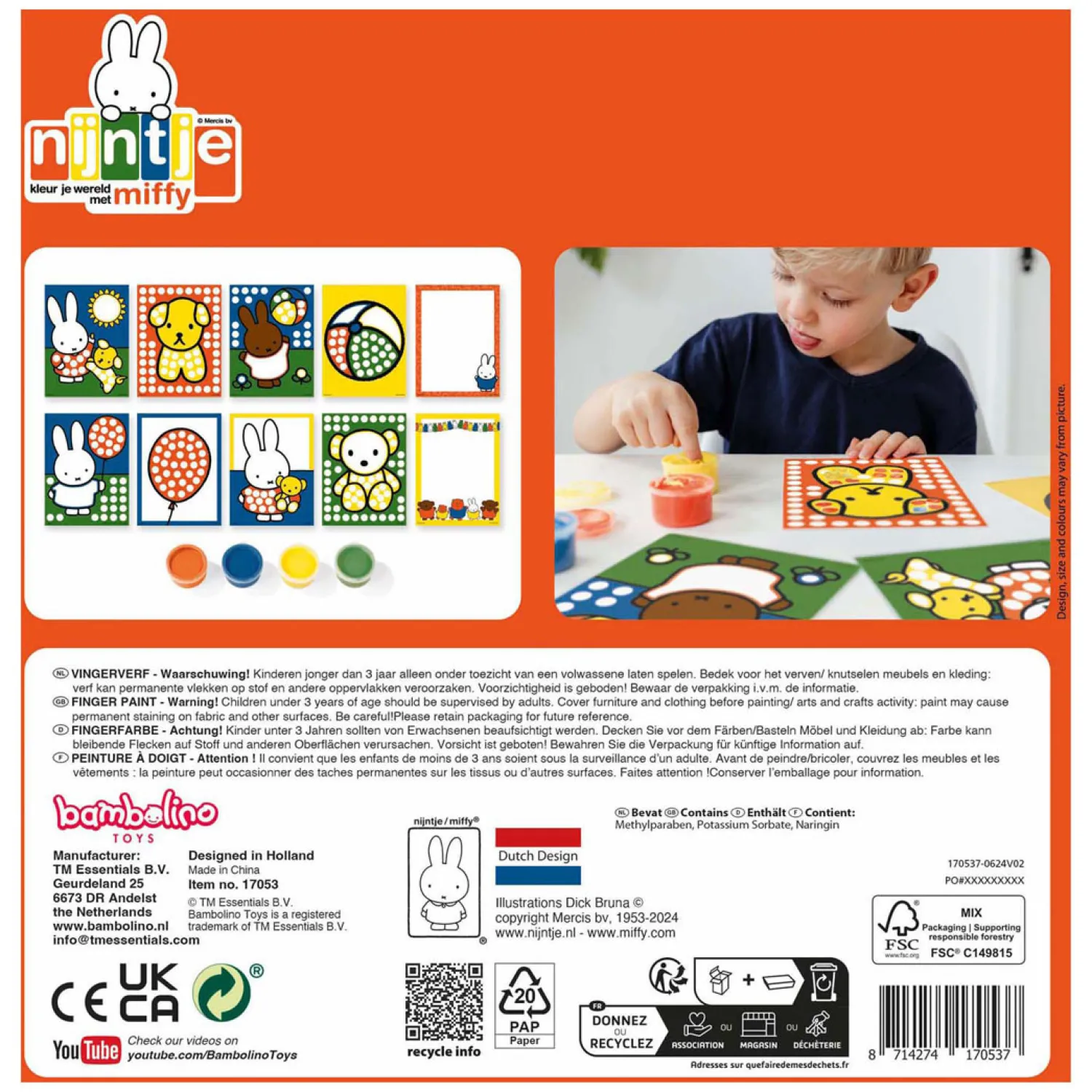 Creatief met Vingerverf Nijntje-Creative Craft Group Discount