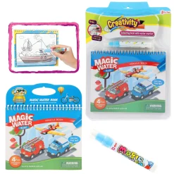 Creativity Kleuren met Water Voertuig met Stift>Toi-Toys Online
