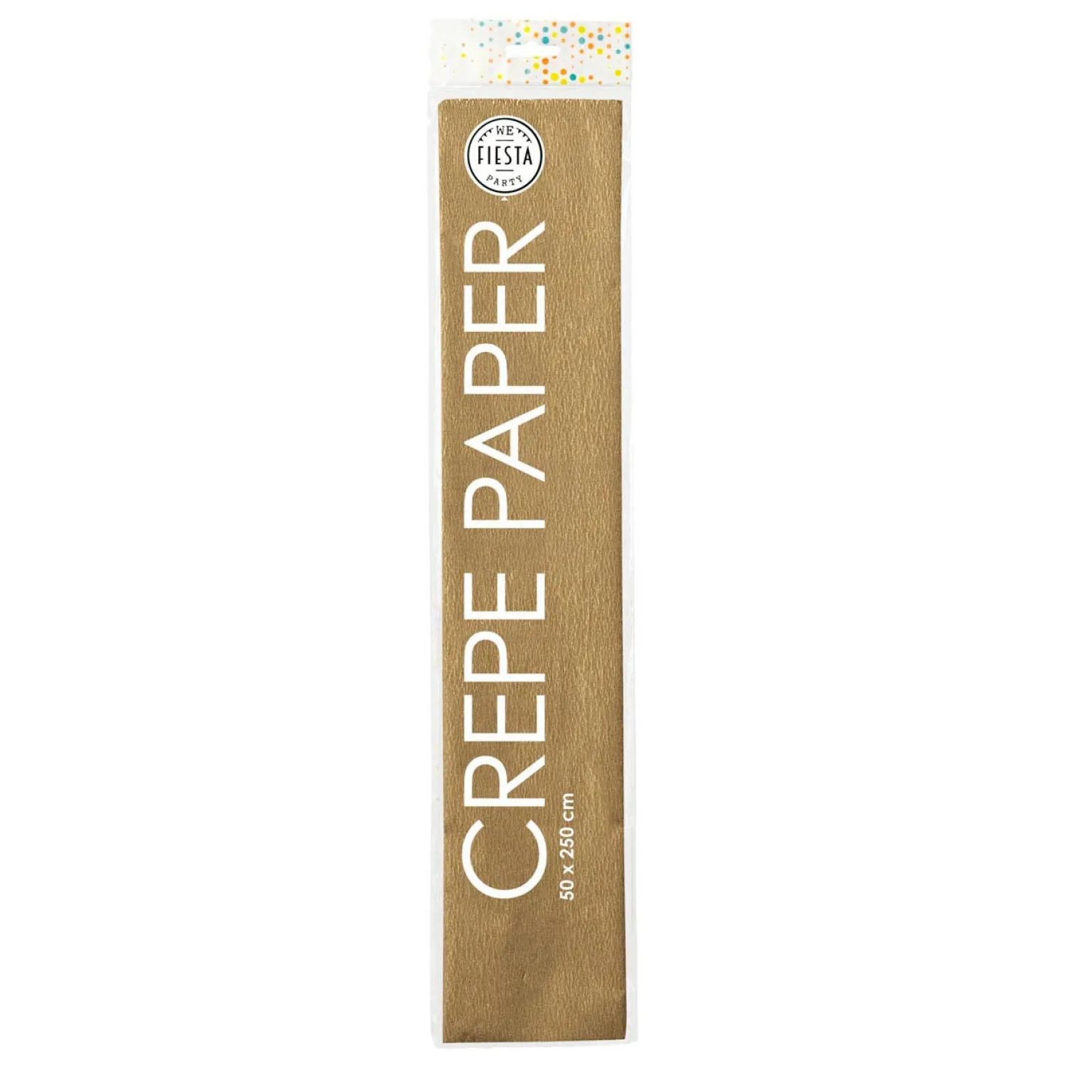Globos Crepepapier Goud, 50x250cm Outlet