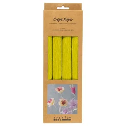 Crepepapier Lichtgroen - 4st.-Creativ Company Discount