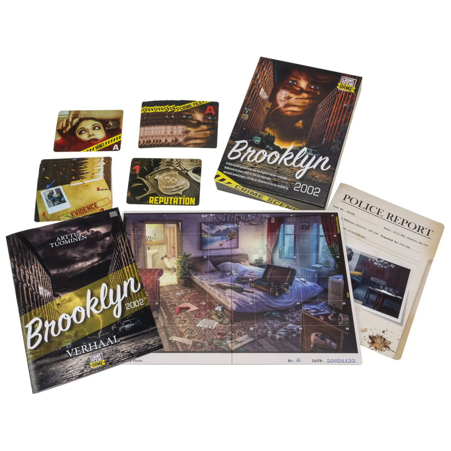 Crime Scene Brooklyn NL Bordspel-Tactic