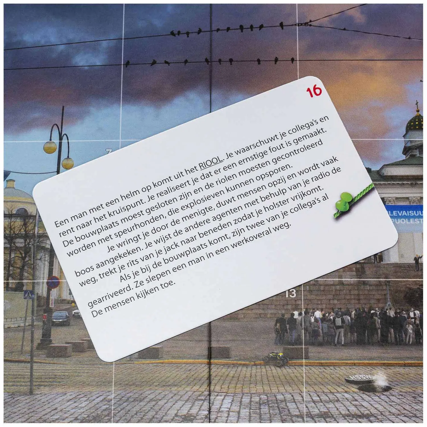 Crime Scene Helsinki NL Bordspel>Tactic Outlet