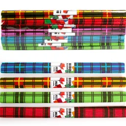 Crêpepapier Ruitjes, Set van 10 Clearance