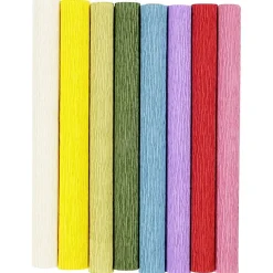 Creativ Company Crêpepapier Standaard Kleuren, 8 Vellen Discount