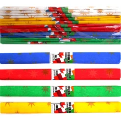 Crêpepapier Sterren, Set van 10>