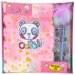 Cutie Crew Notitieboek met Pompom Pen>Canenco Best
