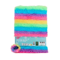 Cutie Crew Pluche Notitieboek Regenboog-Canenco