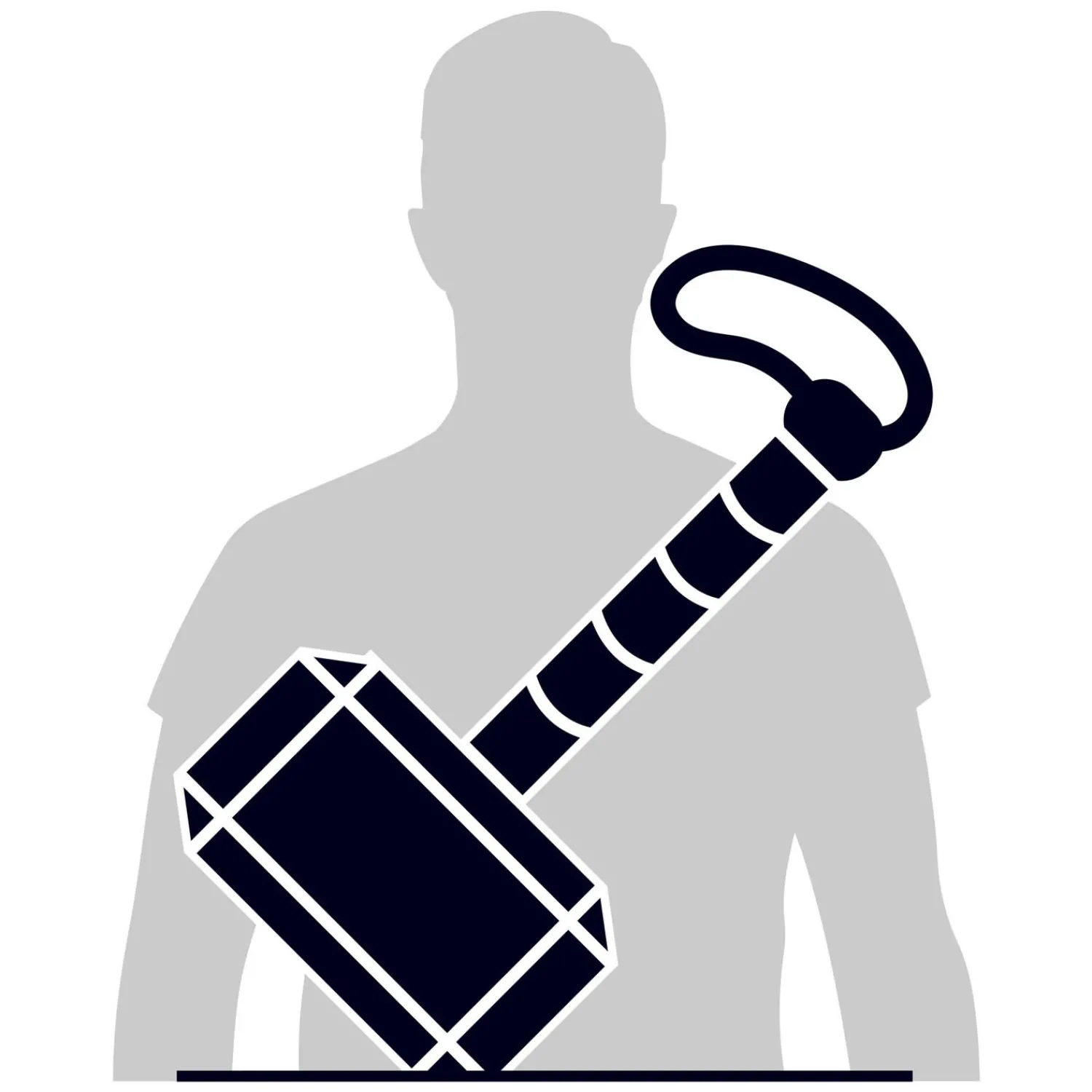 4D Build Marvel Thor Hammer Kartonnen Bouwpakket - 87st.>Spin Master Sale