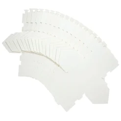 Colorations 3D Papieren Vouw Huizen, Set van 20 New