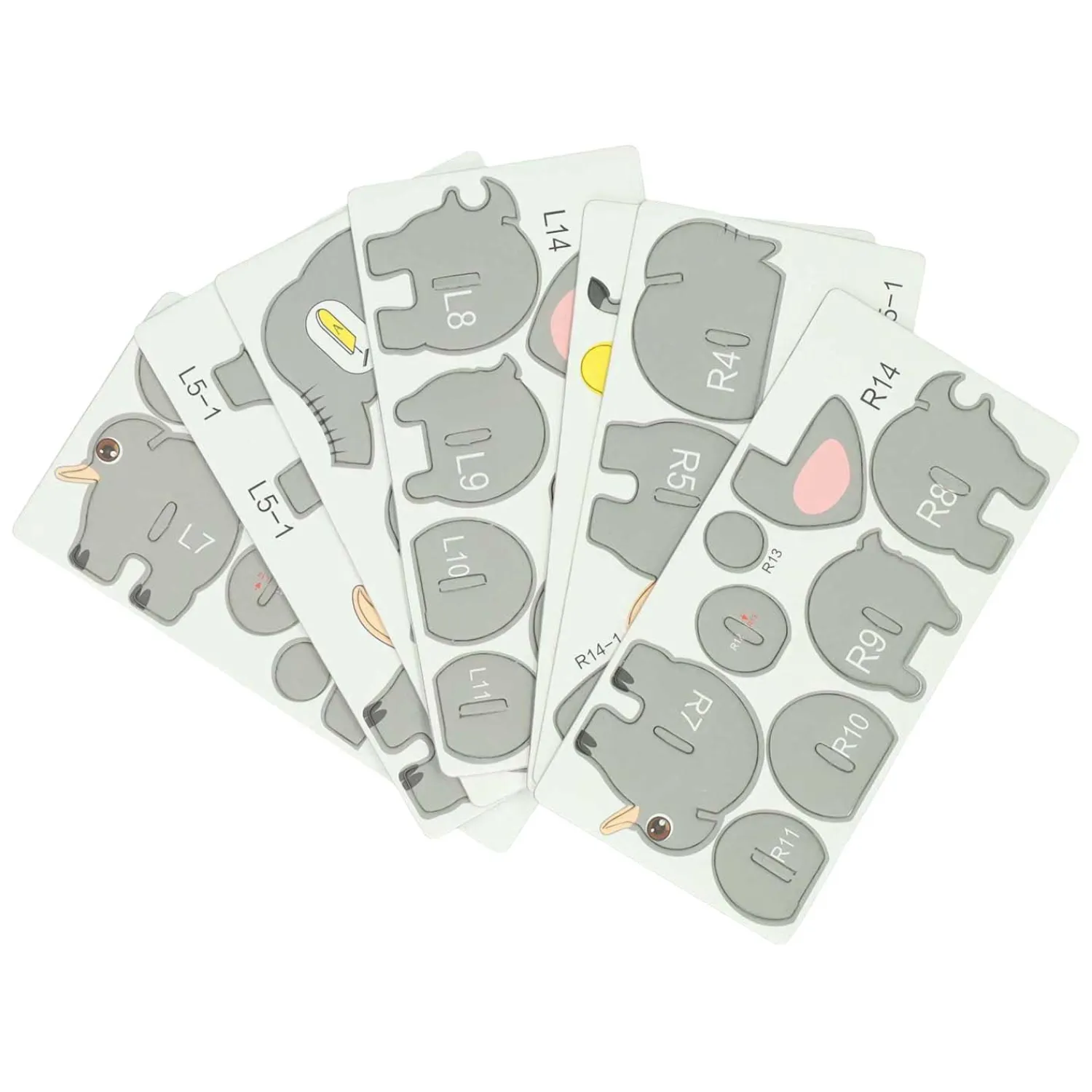 3D Puzzel Olifant, 36st. Hot