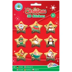 3D Stickers Kerst-Grafix Sale