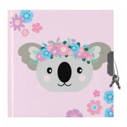 Dagboek Koala Pastel 13,5x13,5cm- Sale