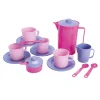 Koffieset roze, lila  17dlg.>Dantoy Outlet