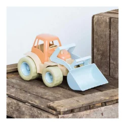 Tractor met Voorlader Blauw/Oranje, 30cm-Dantoy Online