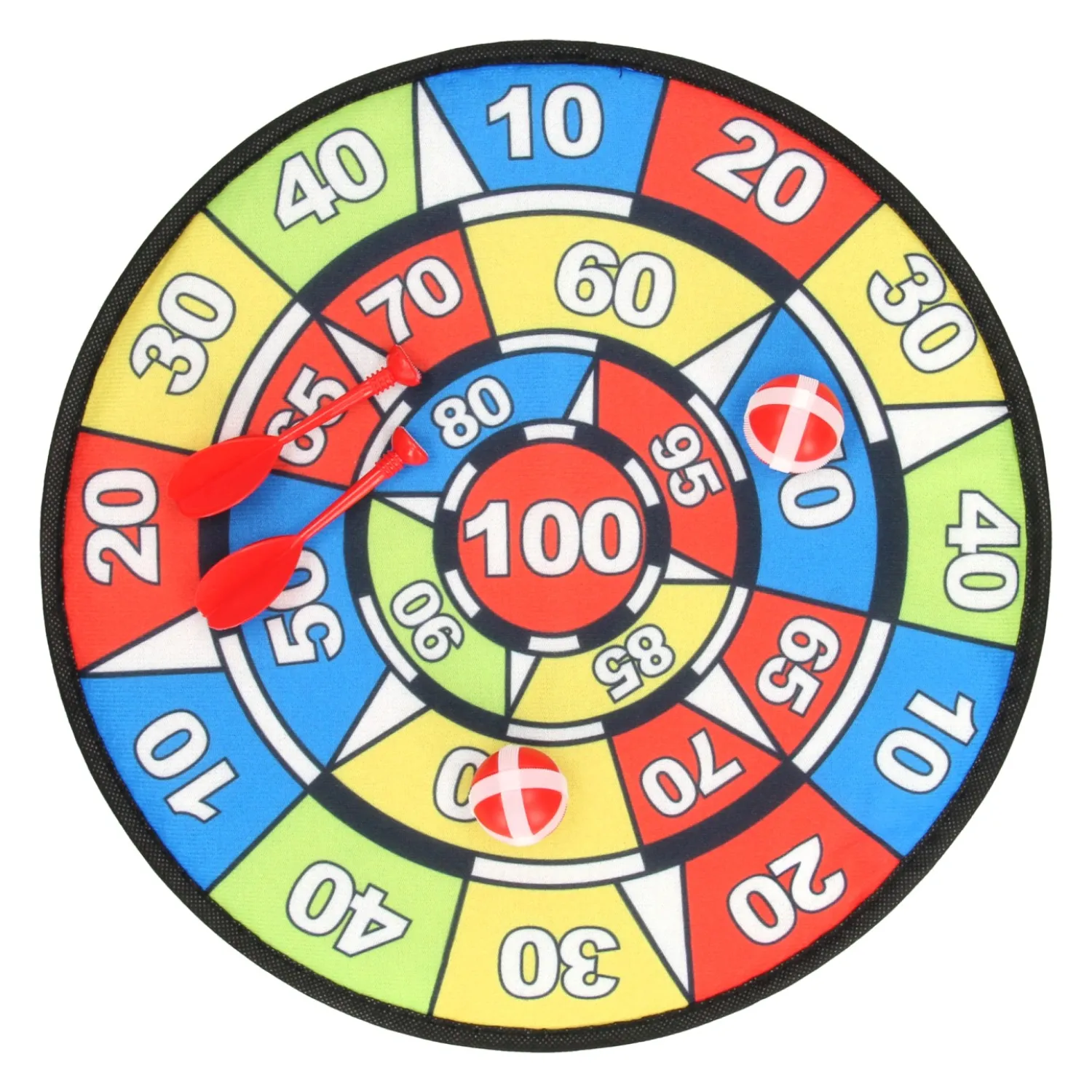 Dartspel Klittenband, 36cm Outlet