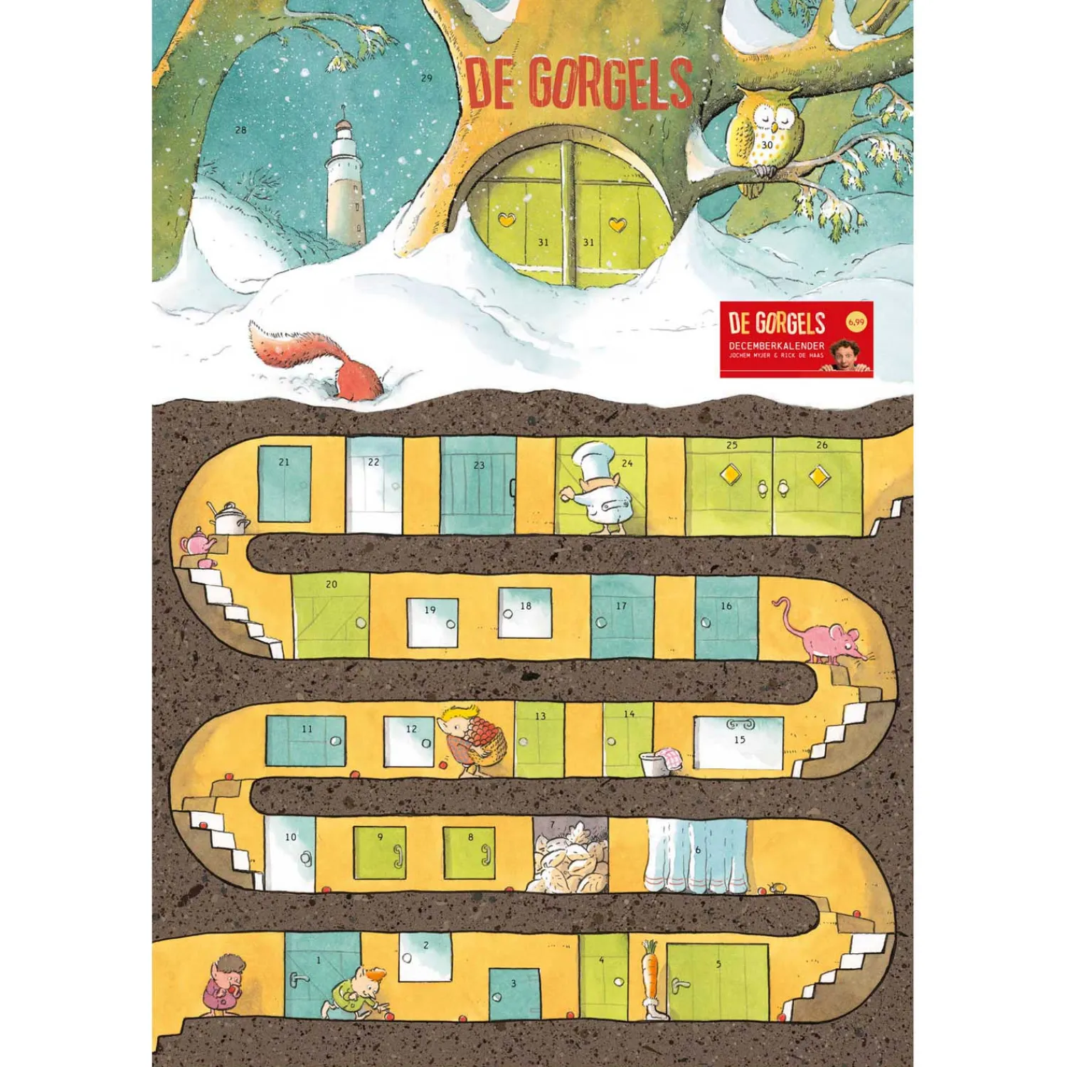 De Gorgels December Aftelkalender>WPG Uitgevers