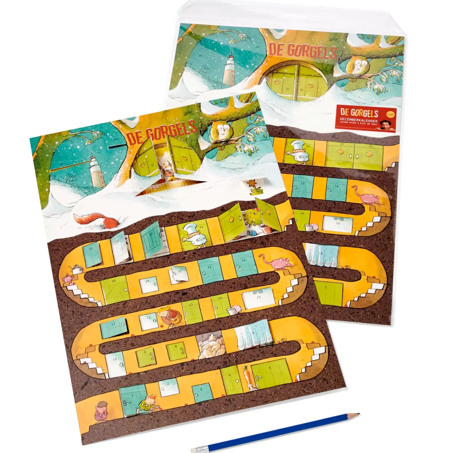 De Gorgels December Aftelkalender>WPG Uitgevers