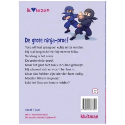 Uitgeverij Kluitman De grote ninja proef - AVI-E4 Outlet