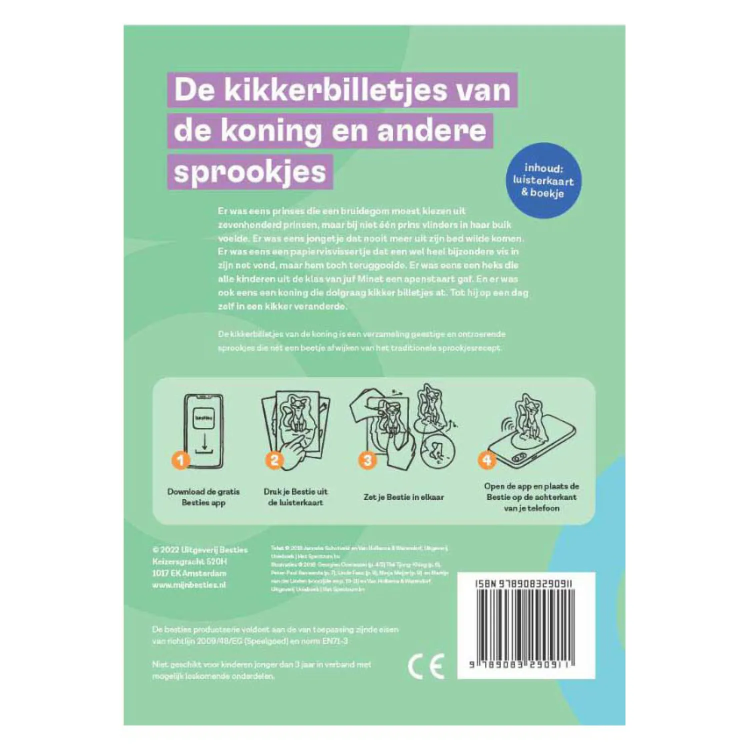 De Kikkerbilletjes van de Koning en Andere Sprookjes Luisterkaart-Centraal Boekhuis Hot