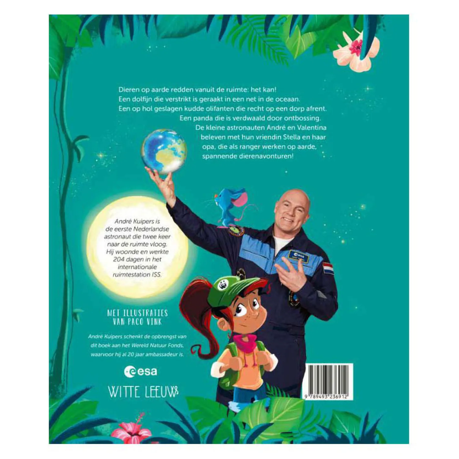 WPG Uitgevers De Kleine Astronauten Redden de Dieren Prentenboek Hot