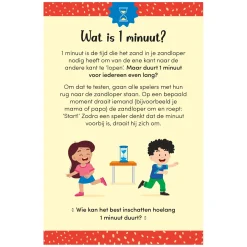 Deltas De Leukste 1-Minuutspelletjes (met Zandloper) Kaartspel New
