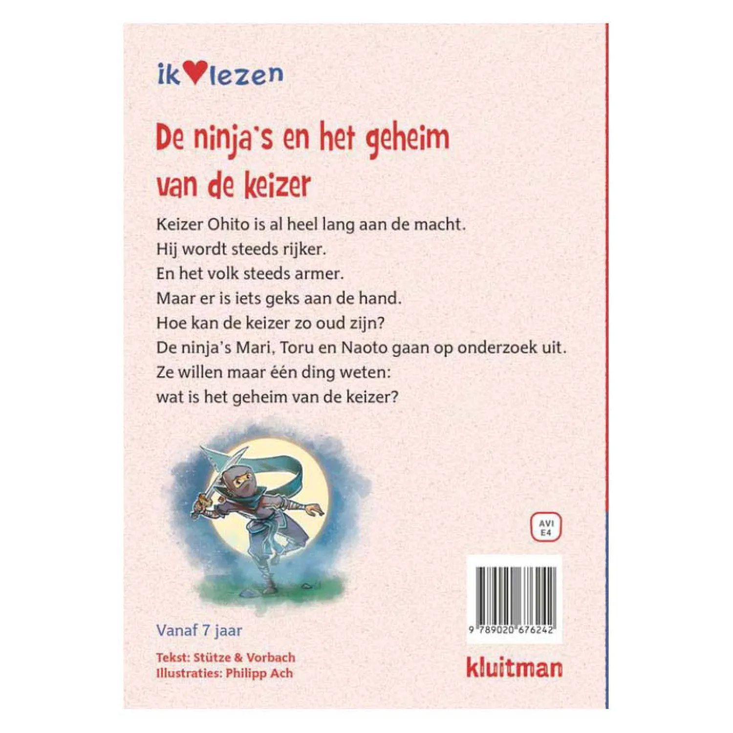 De Ninja's En Het Geheim Van De Keizer AVI E4>Uitgeverij Kluitman Hot