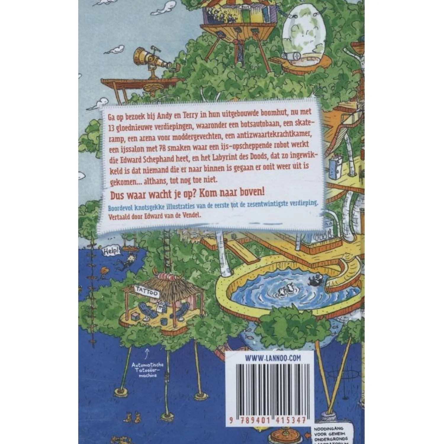 De waanzinnige boomhut van 26 Verdiepingen>Centraal Boekhuis New