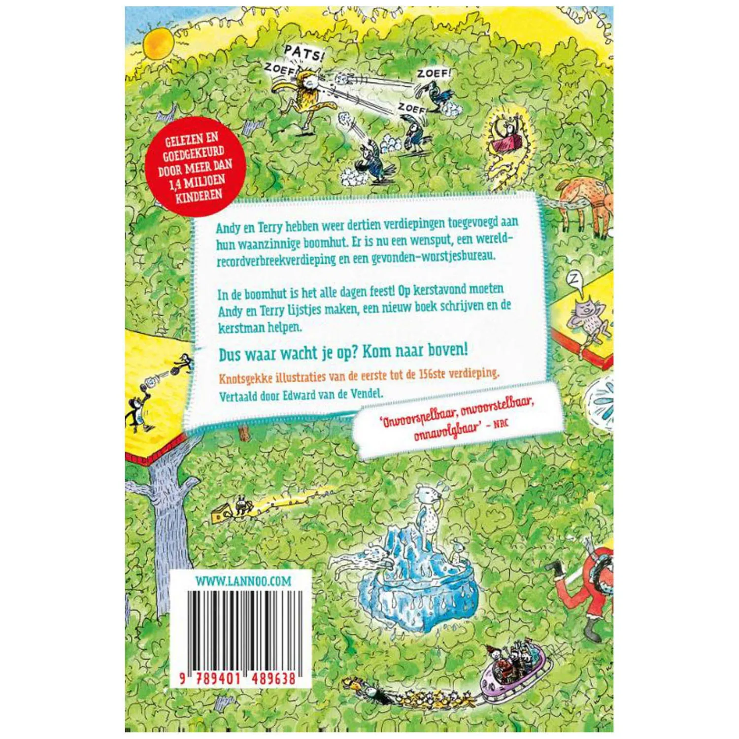 Centraal Boekhuis De waanzinnige boomhut van 156 verdiepingen Outlet