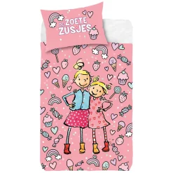 De Zoete Zusjes Dekbedovertrek - 140x200cm-