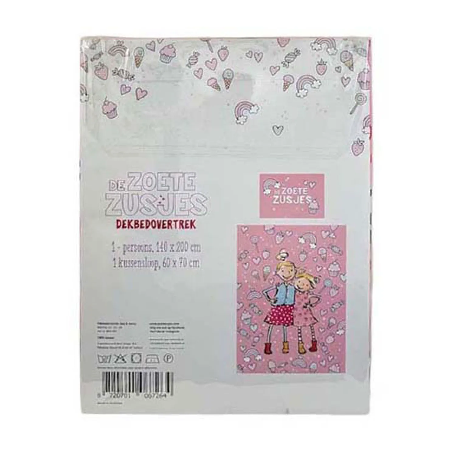 De Zoete Zusjes Dekbedovertrek - 140x200cm-