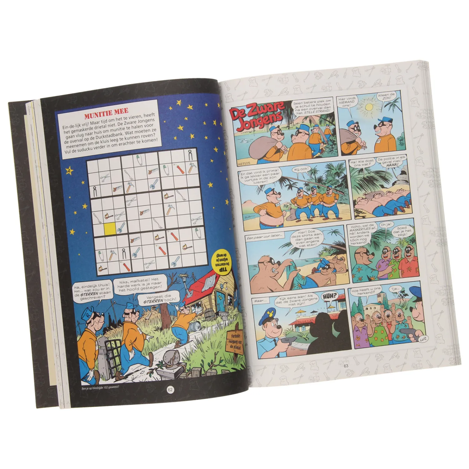 De Zware Jongens Groot Vakantieboek>Boek Specials Nederland BV Hot