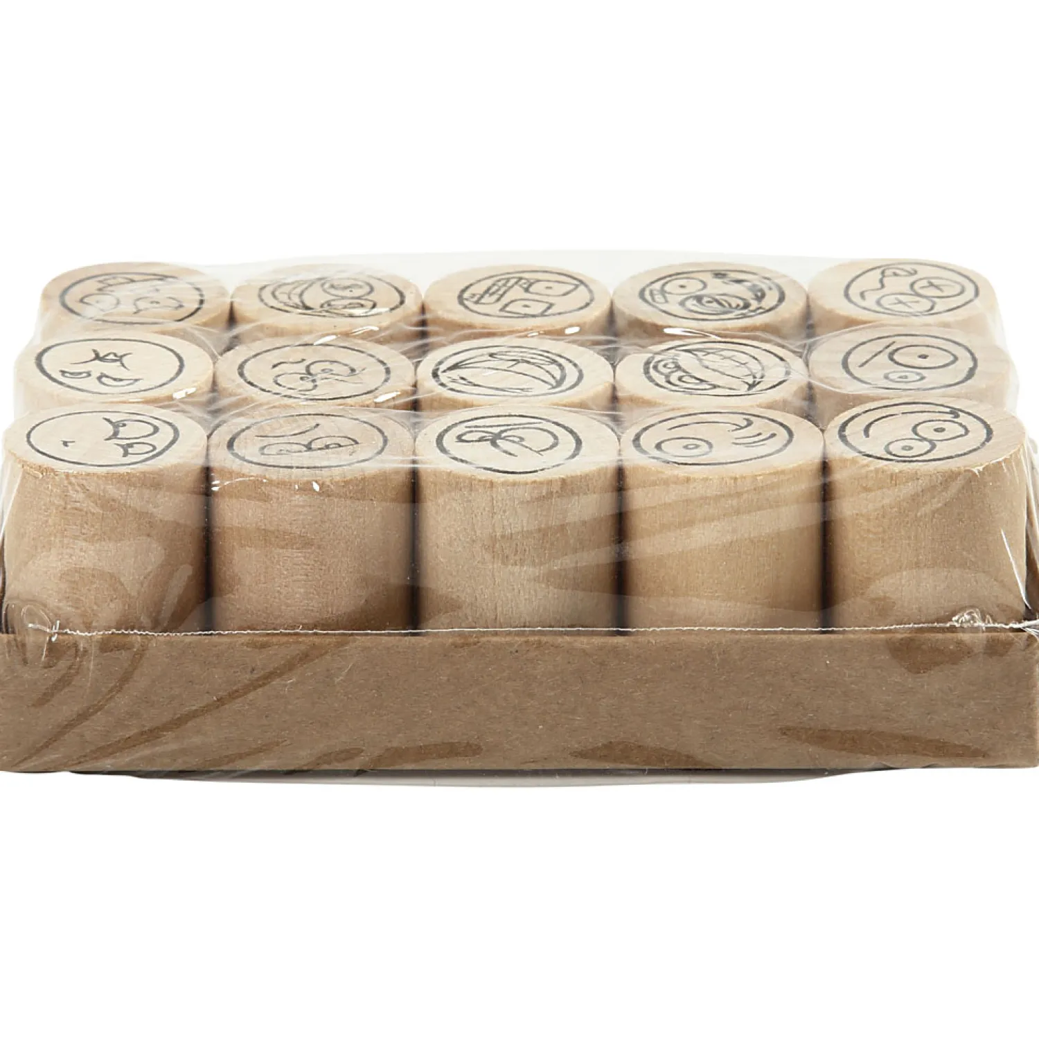 Creativ Company Deco Art Stempels Lachgezicht, 15st. Outlet