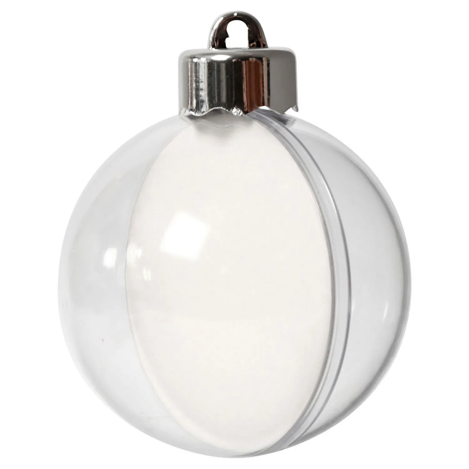 Creativ Company Deco Ballen Transparant 6cm, 8st.