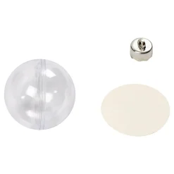 Creativ Company Deco Ballen Transparant 6cm, 8st.