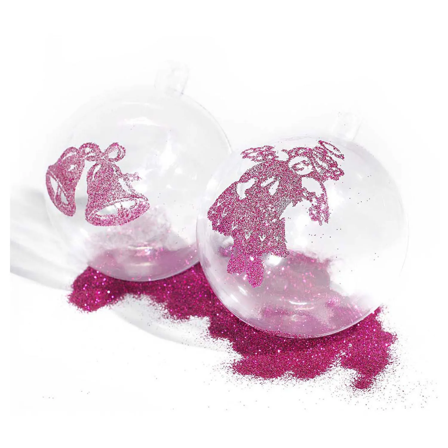 Creativ Company Deco Ballen Transparant 6cm, 8st.