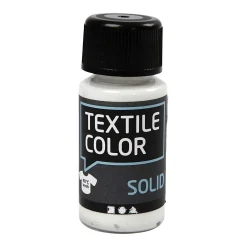 Creativ Company Dekkende Textielverf - Wit, 50ml New