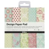 Design Papierblok Mint Groen/Paars, 50 Vellen>Creativ Company Clearance