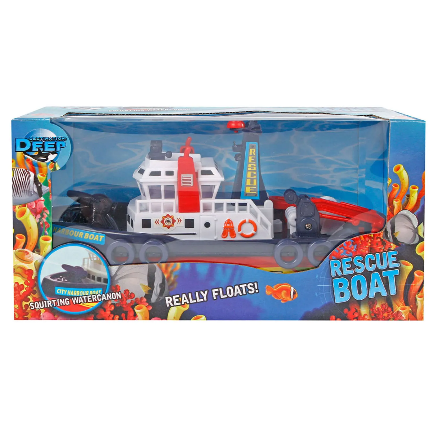 Destination Deep Brandweerboot met Blusfunctie 23,5cm- Discount