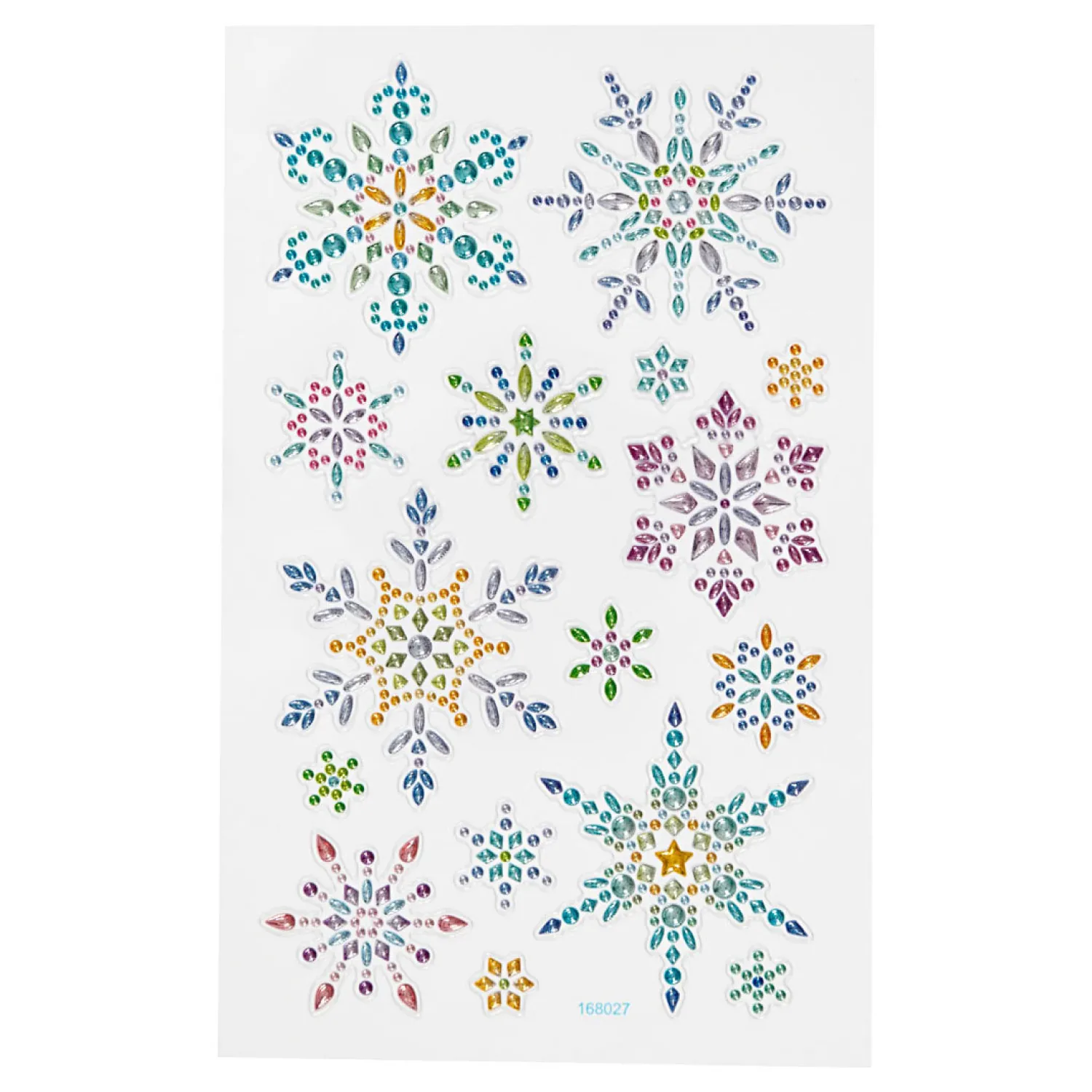 Creativ Company Diamant Stickers Ijskristallen, 1 Vel Clearance