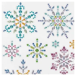 Creativ Company Diamant Stickers Ijskristallen, 1 Vel Clearance