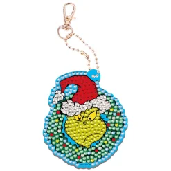 Creative Craft Group Diamond Painting Sleutelhanger The Grinch