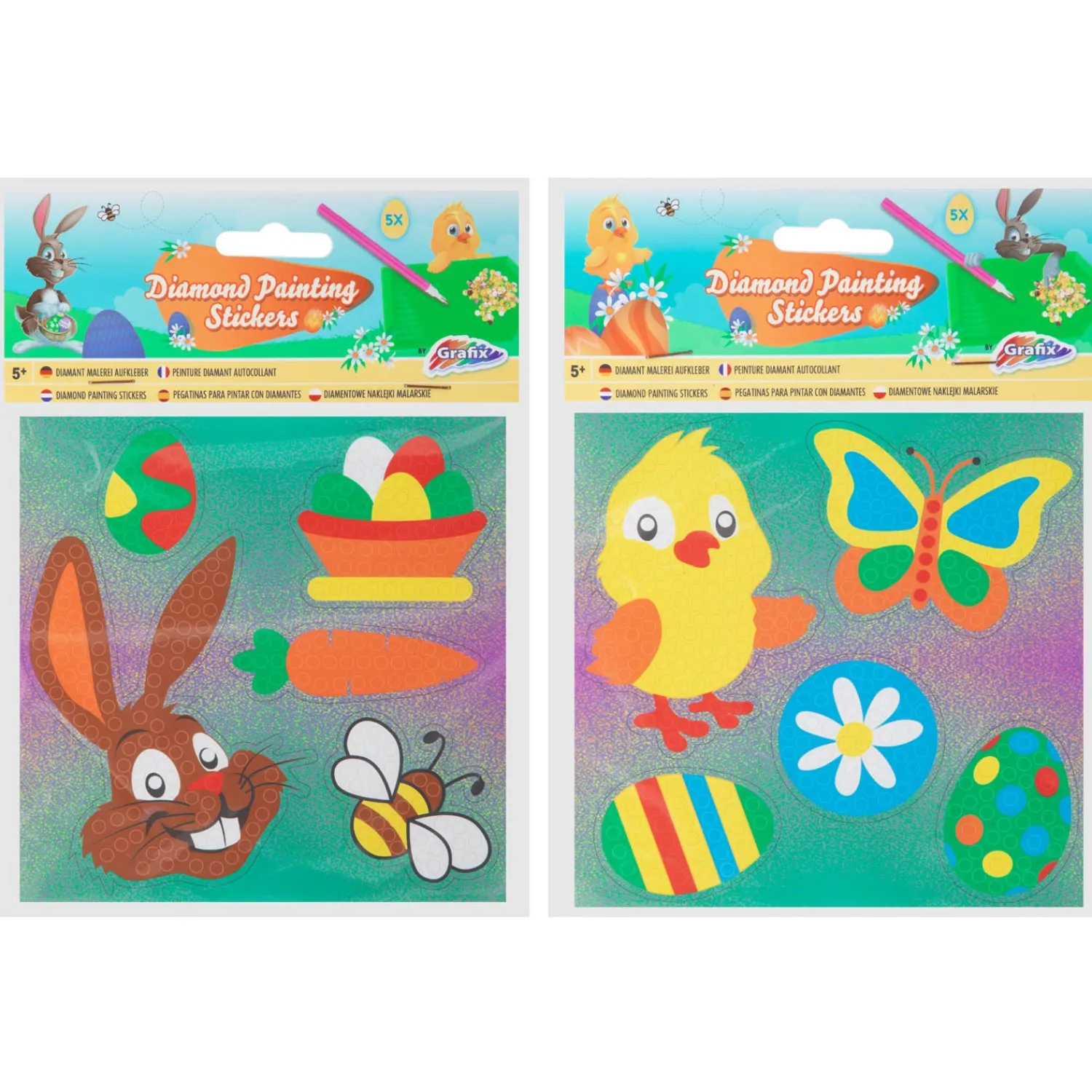 Grafix Diamond Painting Stickers Pasen Clearance