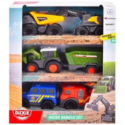 Micro City Team Voertuigen, 6dlg.>Dickie Sale