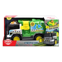 Recyclewagen met Licht en Geluid-Dickie Sale