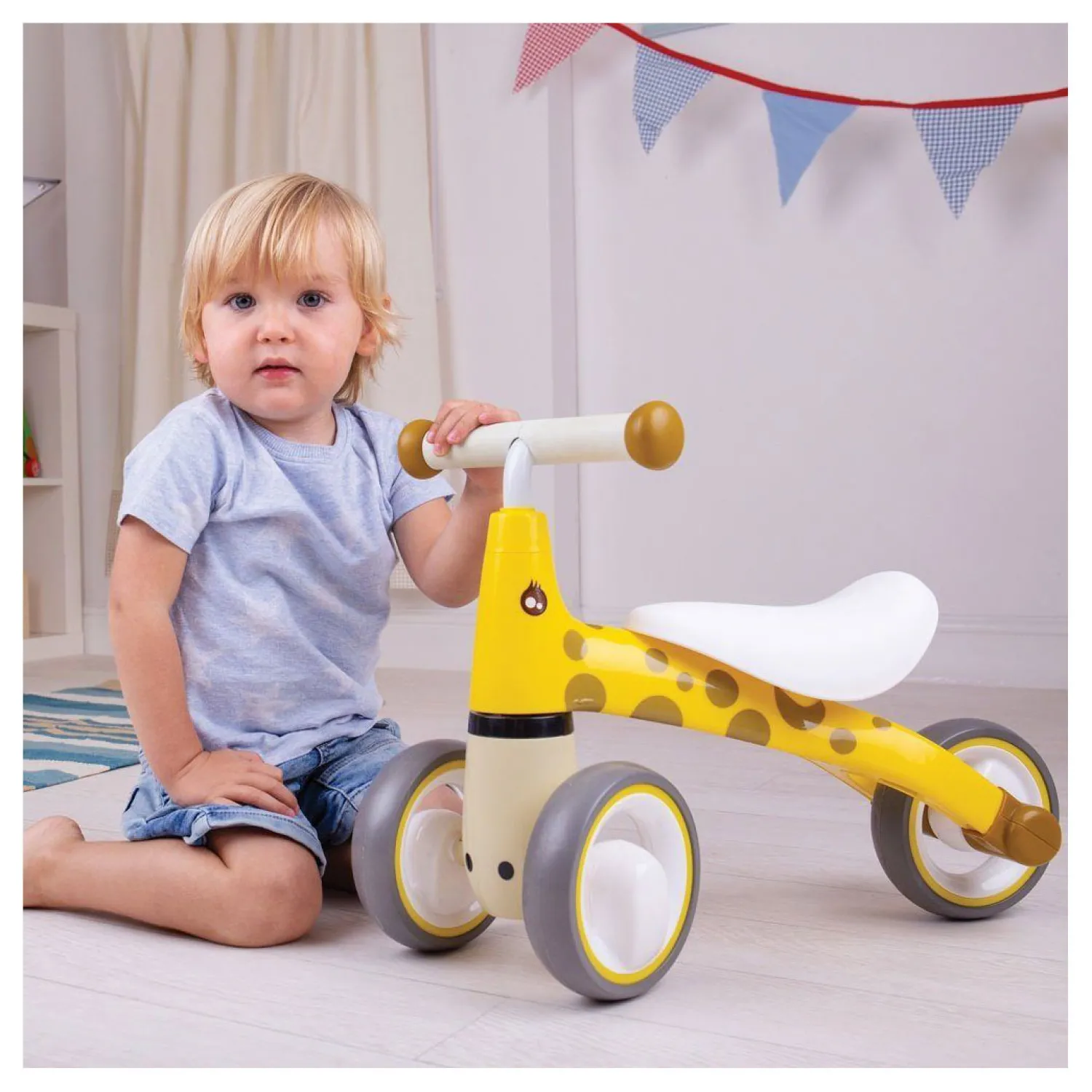 Bigjigs Diditrike Loopfiets Giraffe New