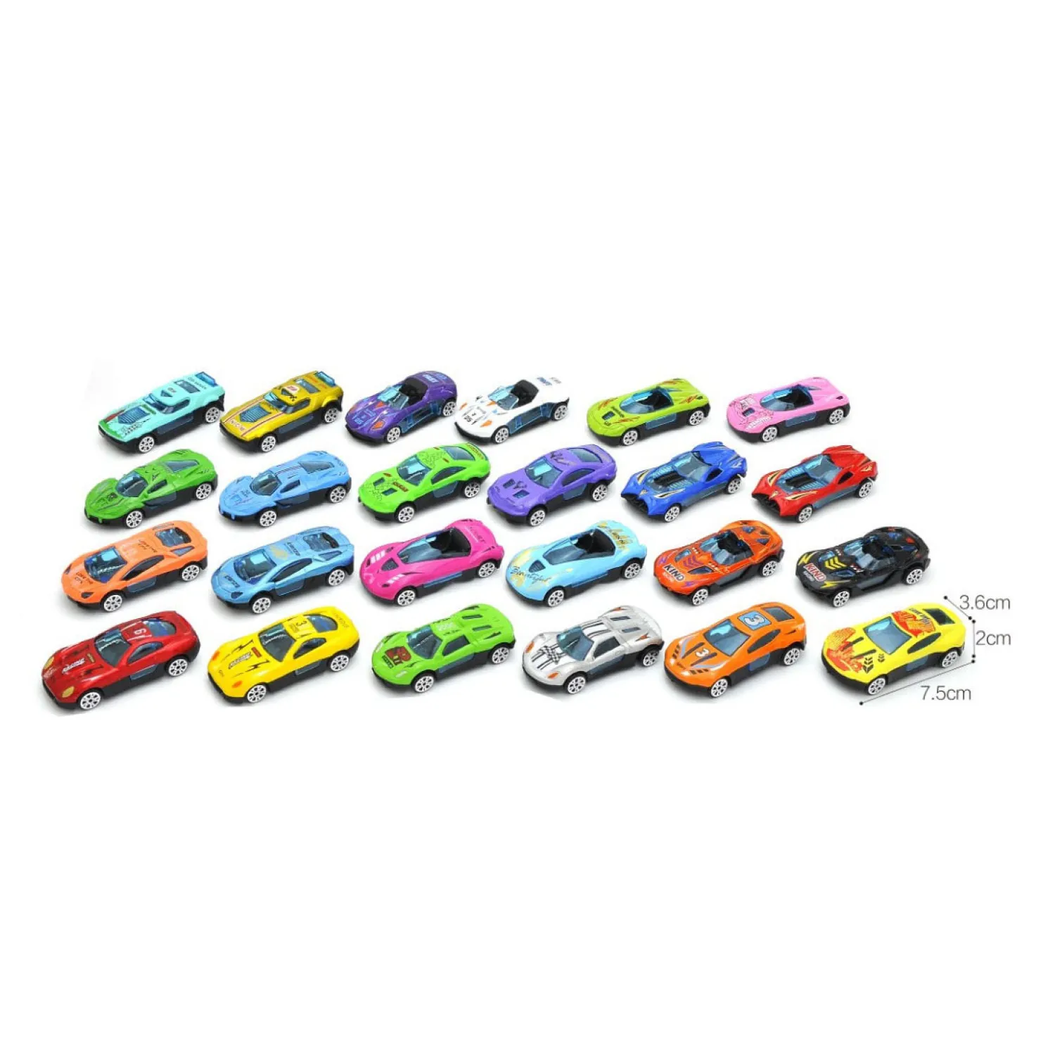 Die-cast Auto's in Opbergblik, 18dlg Sale