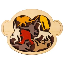Dieren Monkey Madness Breinpuzzel-Recent Toys Clearance