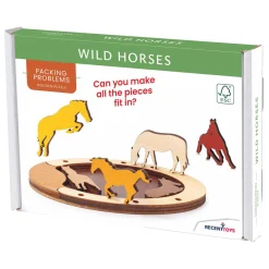 Recent Toys Dieren Wild Horses Breinpuzzel Online
